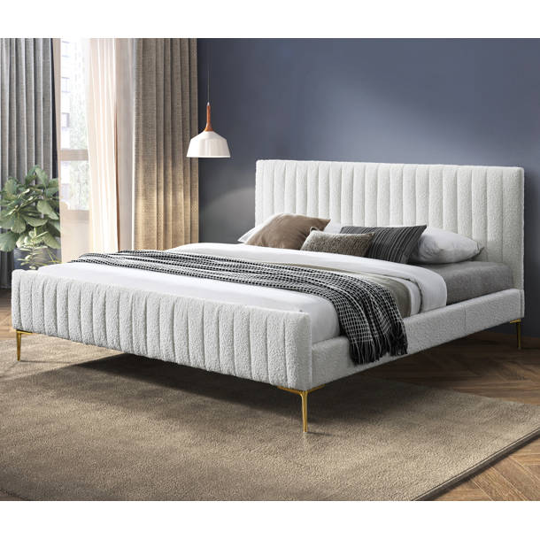 Mercer41 Rockett Upholstered Platform Bed & Reviews | Wayfair